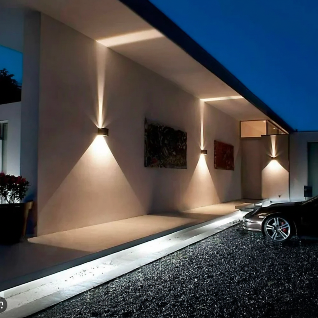 Luz de Parede com Sensor de Movimento LED em Forma de Cubo Recarregável