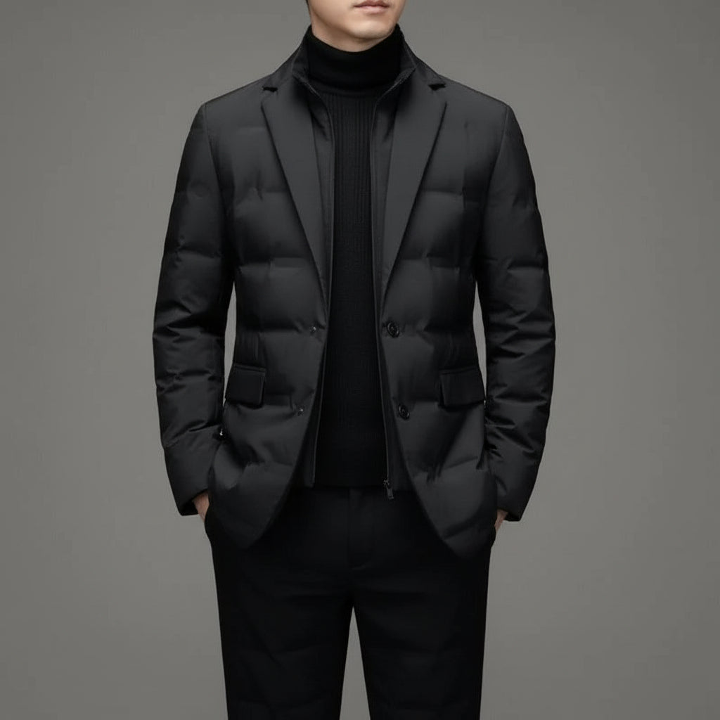 Geacă de iarnă bărbați impermeabilă softshell haină casual de afaceri