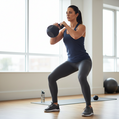 Kettlebell Gewicht Gusseisen Krafttraining Übungsgerät