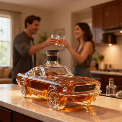 Whiskey-Karaffe Glas Autoform Bar-Ausstellungsflasche