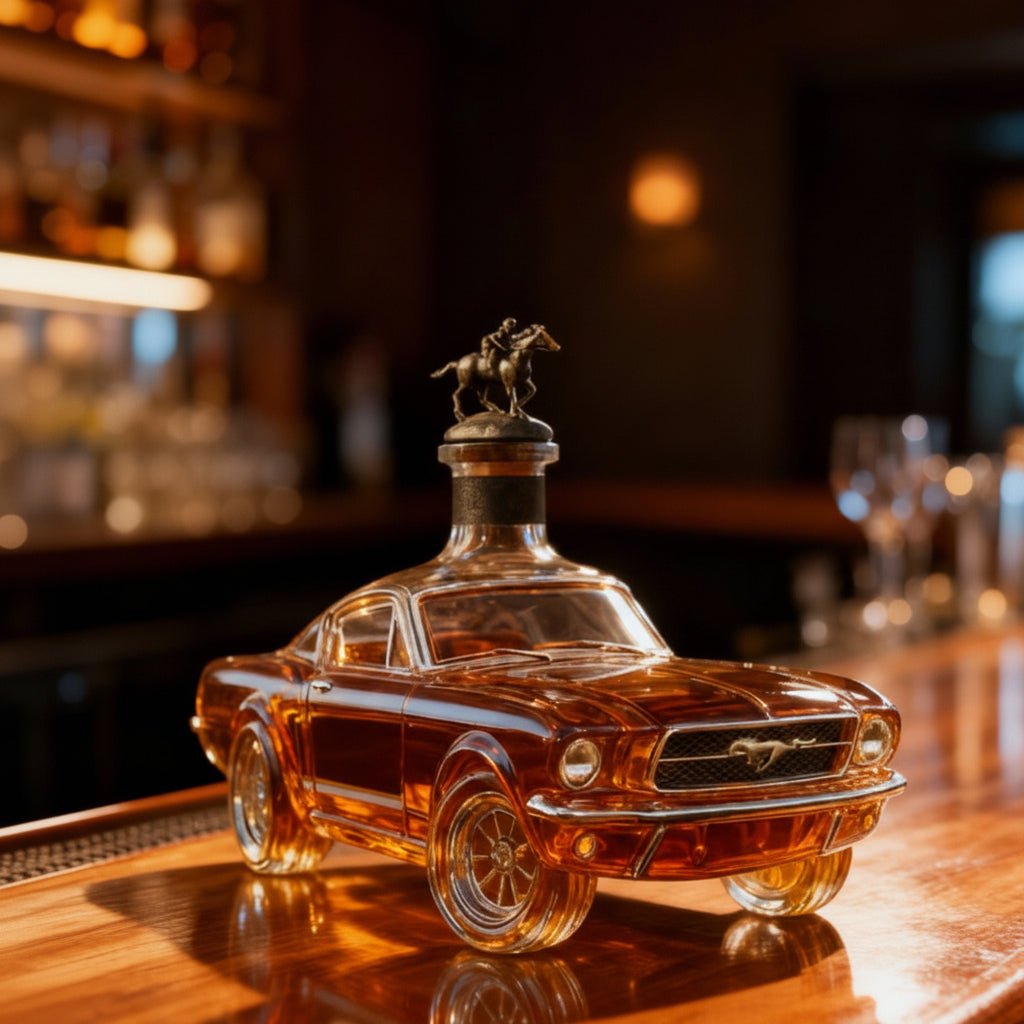 Whiskey-Karaffe Glas Autoform Bar-Ausstellungsflasche