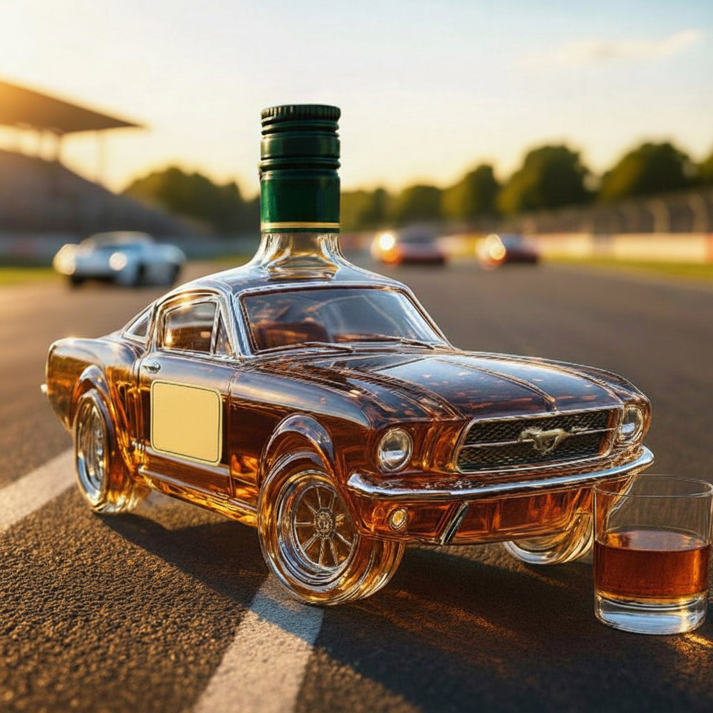 Whiskey-Karaffe Glas Autoform Bar-Ausstellungsflasche