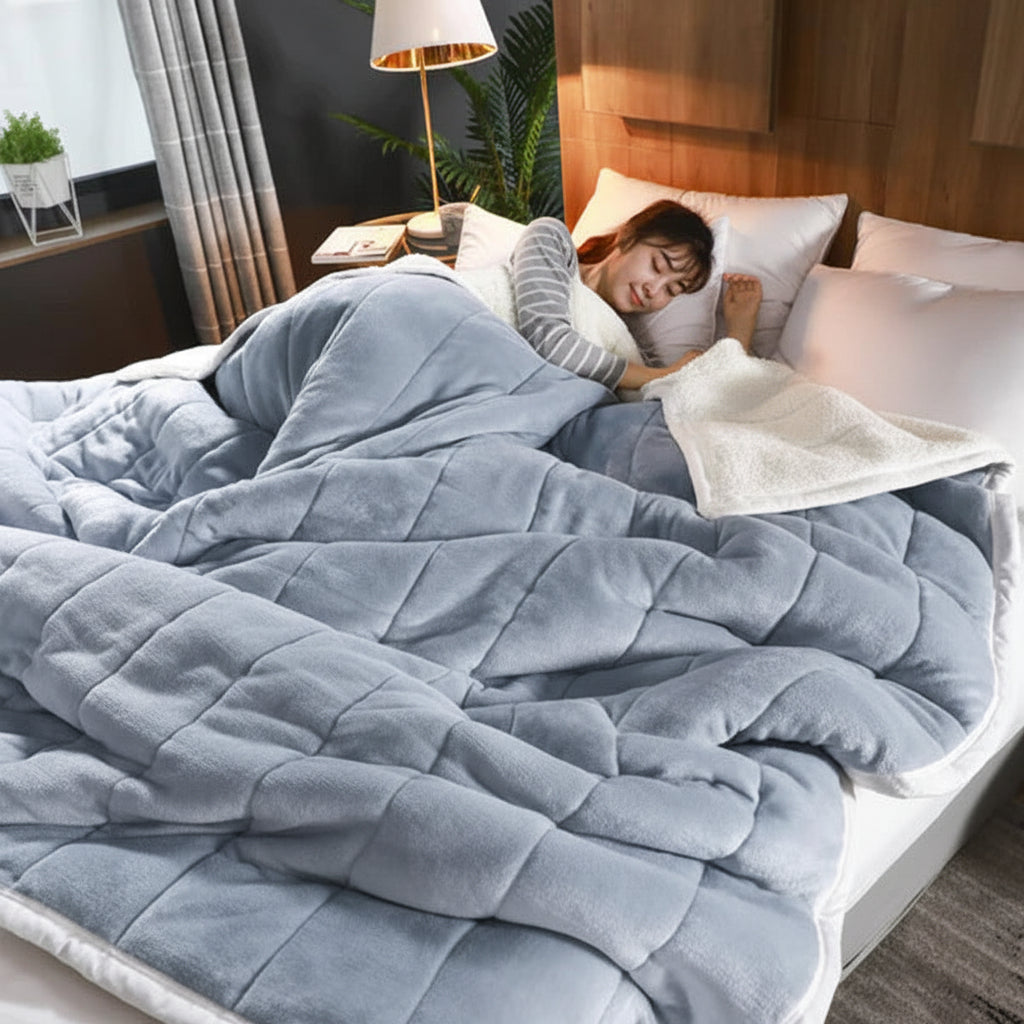 Manta de Flanela Cobertor Macio e Quente para Sofá e Cama de Inverno