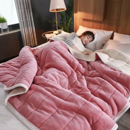 Manta de Flanela Cobertor Macio e Quente para Sofá e Cama de Inverno