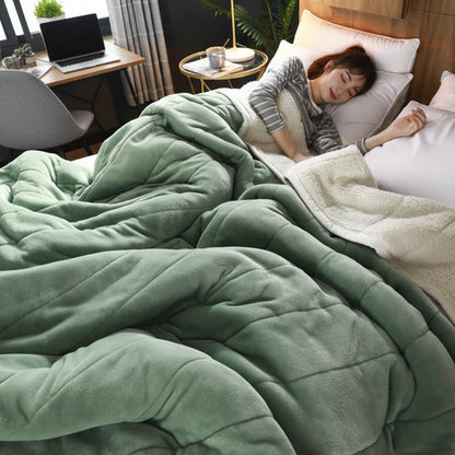 Manta de Flanela Cobertor Macio e Quente para Sofá e Cama de Inverno