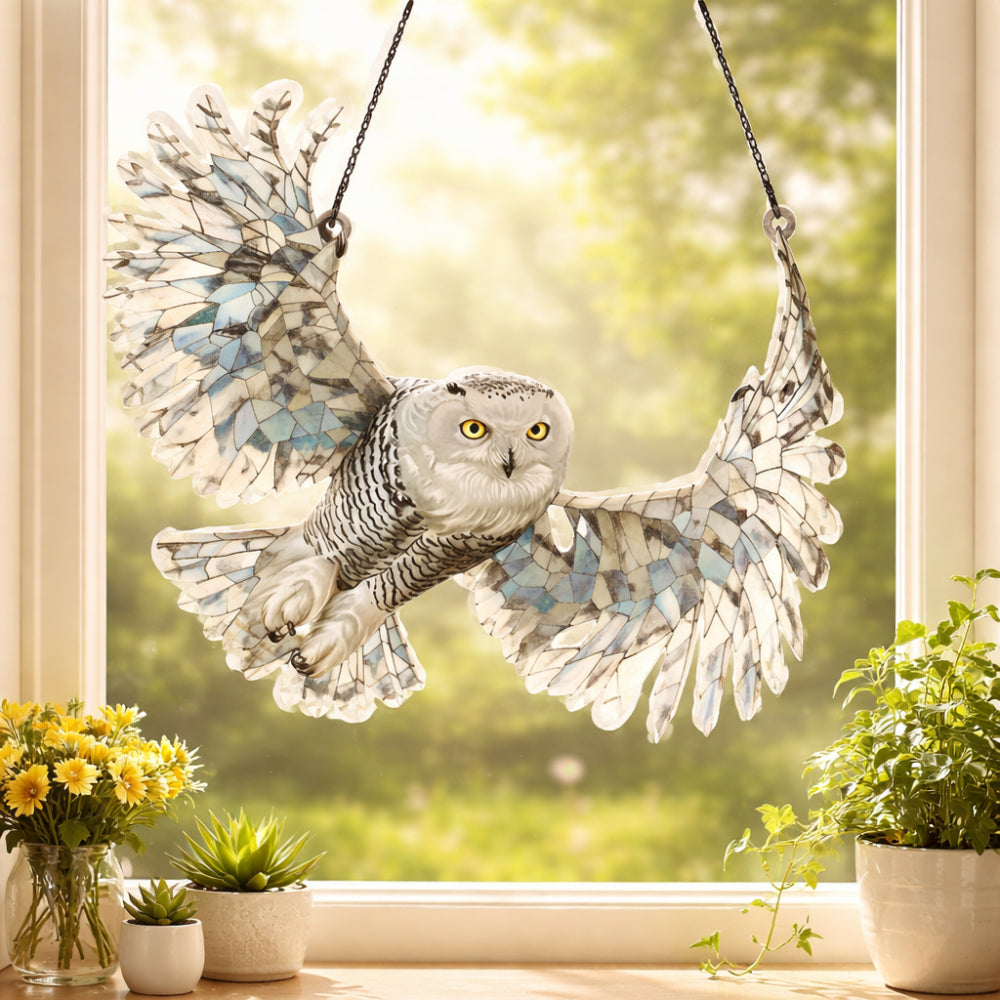 Arte de pared Atrapasol de ventana Colibrí Decoración colgante