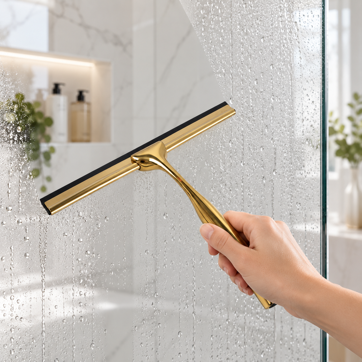 Racletă pentru apă elegantă și durabilă - instrument pentru duș și baie