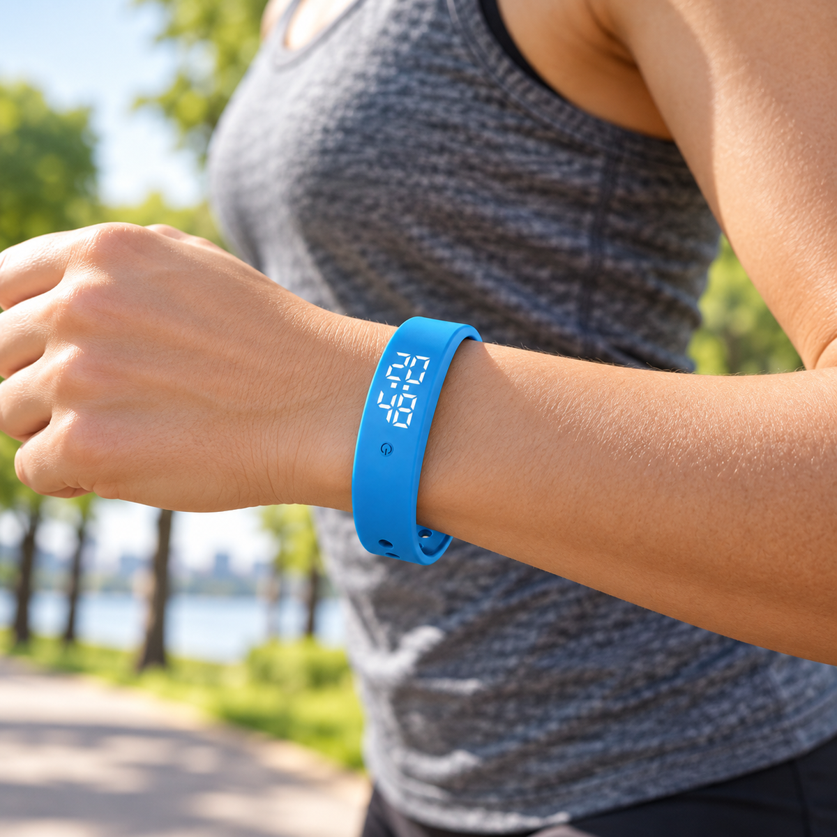 Waterproof Sports Watch Activity Tracker Digital Fitness