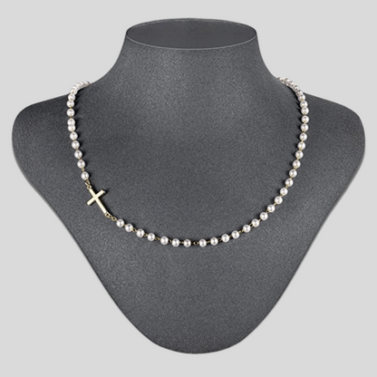 Collana Catena Oro Regalo per la Festa della Mamma Acciaio Inossidabile Impermeabile