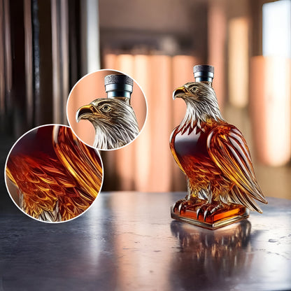 Whiskey-Karaffe Adler Glasflasche Dekorative Bar-Auslage