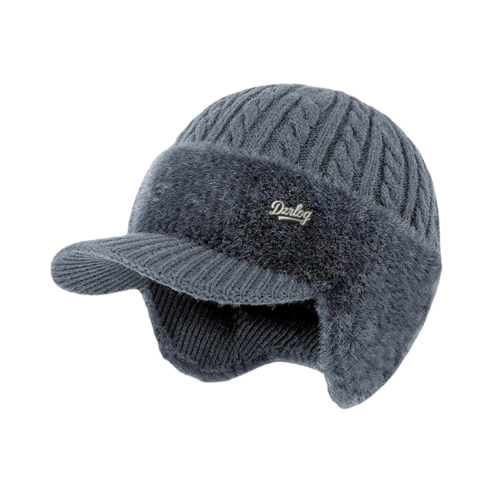 Wintermütze Ohrenklappen Strickmütze