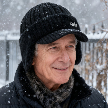 Wintermütze Ohrenklappen Strickmütze