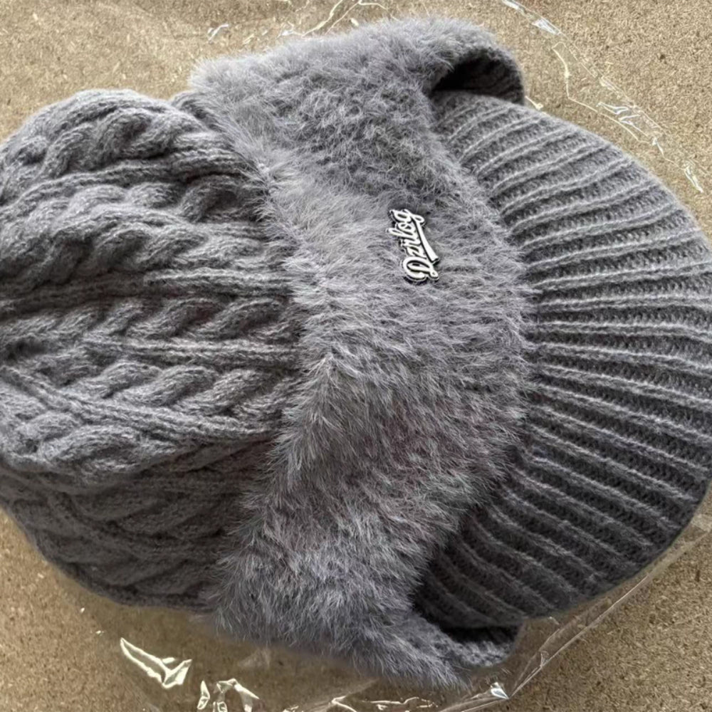 Wintermütze Ohrenklappen Strickmütze