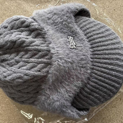 Wintermütze Ohrenklappen Strickmütze