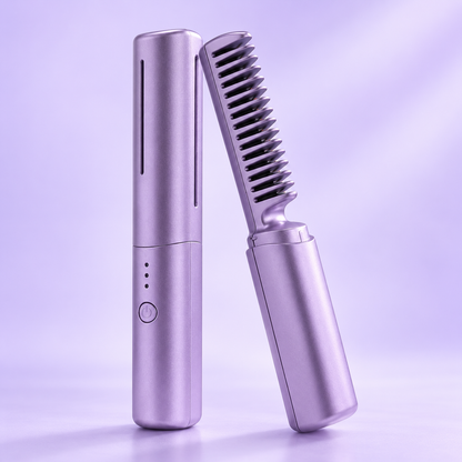 Alisador de cabelo sem fios, portátil, para viagem