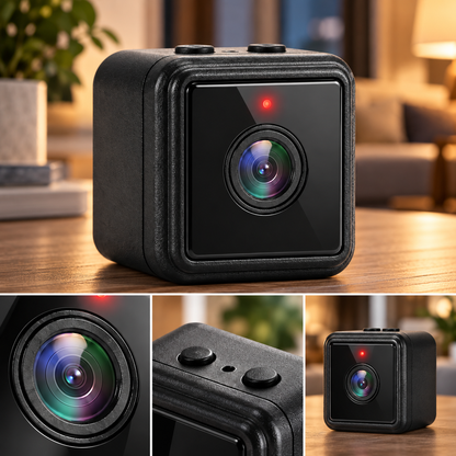 Wireless Security Camera Indoor Compact Home Monitoring