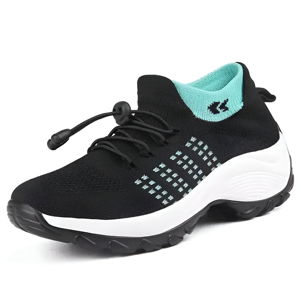 Zapatillas para mujer con diseño atlético y soporte para caminar