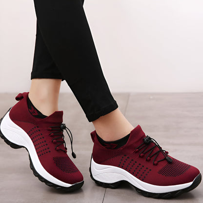 Zapatillas para mujer con diseño atlético y soporte para caminar