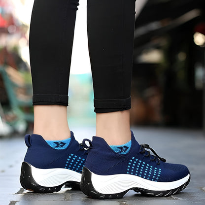 Zapatillas para mujer con diseño atlético y soporte para caminar
