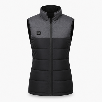 Women's Electric Heated Vest Battery Rechargeable | Winter Warmth