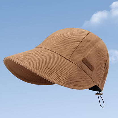 Sombrero de Sol para Mujer Protección UV Ala Ancha Plegable