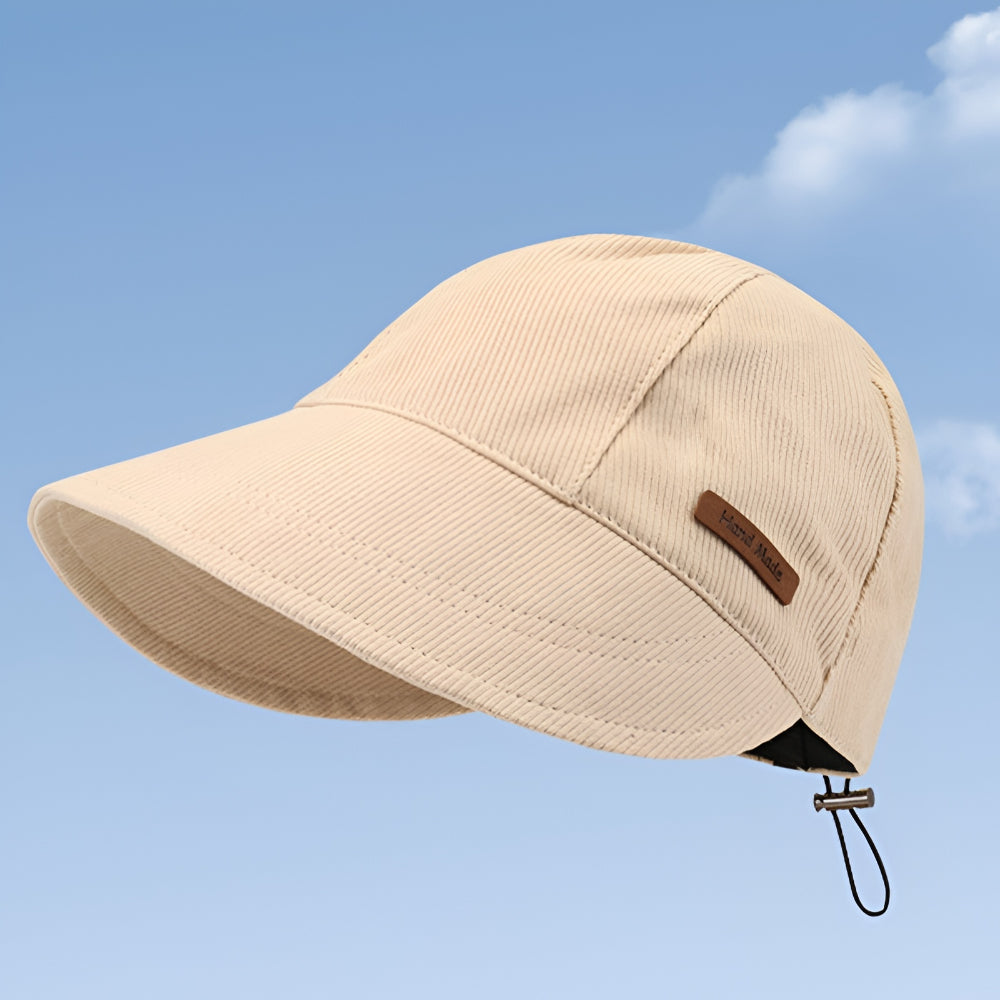 Sombrero de Sol para Mujer Protección UV Ala Ancha Plegable