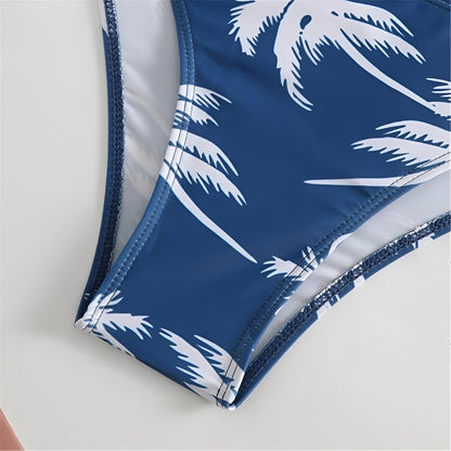 Damen Tankini Badeanzug Strand-Badebekleidung Neckholder-Badeanzug