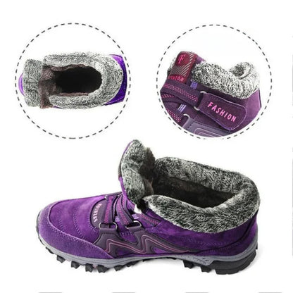 Botas de invierno para mujer impermeables, aislantes y antideslizantes
