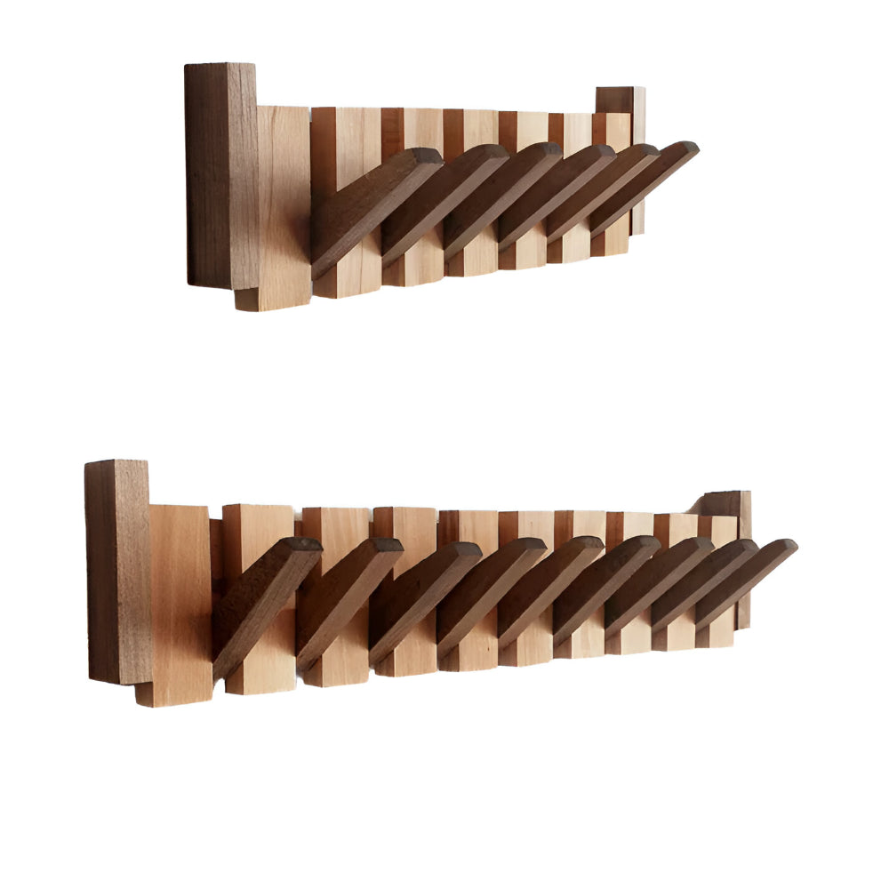 Wandhaken Holzgestell Klappbar Klavierstil Hängeorganizer