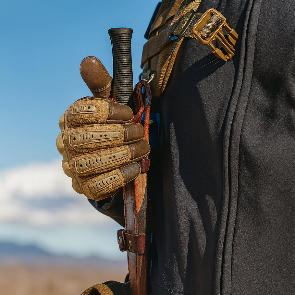 Guantes de Trabajo con Agarre Táctico, Nudillos Reforzados, Juego de Guantes para Exterior