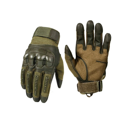 Guantes de Trabajo con Agarre Táctico, Nudillos Reforzados, Juego de Guantes para Exterior