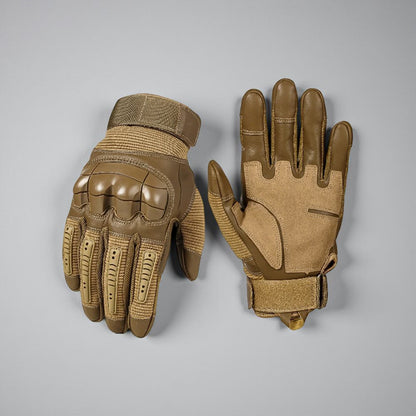 Guantes de Trabajo con Agarre Táctico, Nudillos Reforzados, Juego de Guantes para Exterior