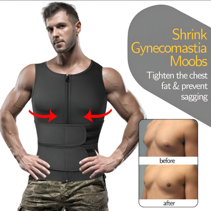 Gilet da Allenamento in Neoprene Regolabile per Fitness e Corpo