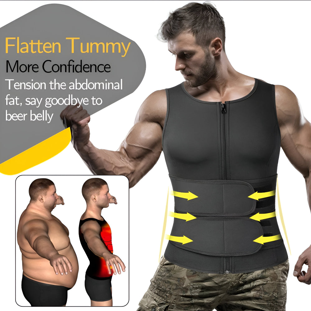 Gilet da Allenamento in Neoprene Regolabile per Fitness e Corpo