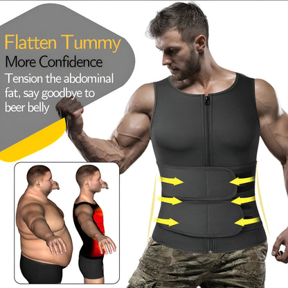 Gilet da Allenamento in Neoprene Regolabile per Fitness e Corpo