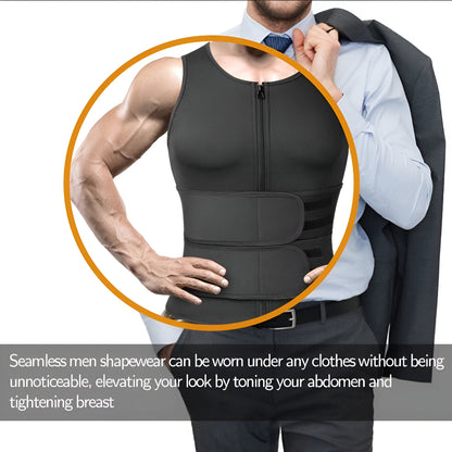 Gilet da Allenamento in Neoprene Regolabile per Fitness e Corpo