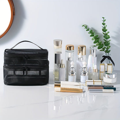 Borsa Trucco Organizer Cosmetici da Viaggio Custodia Portaoggetti Festa della Mamma