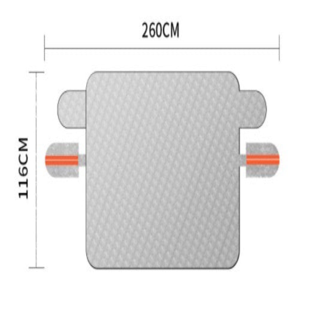 Cubierta para Parabrisas Protector Magnético contra Nieve y Hielo para Todo Clima
