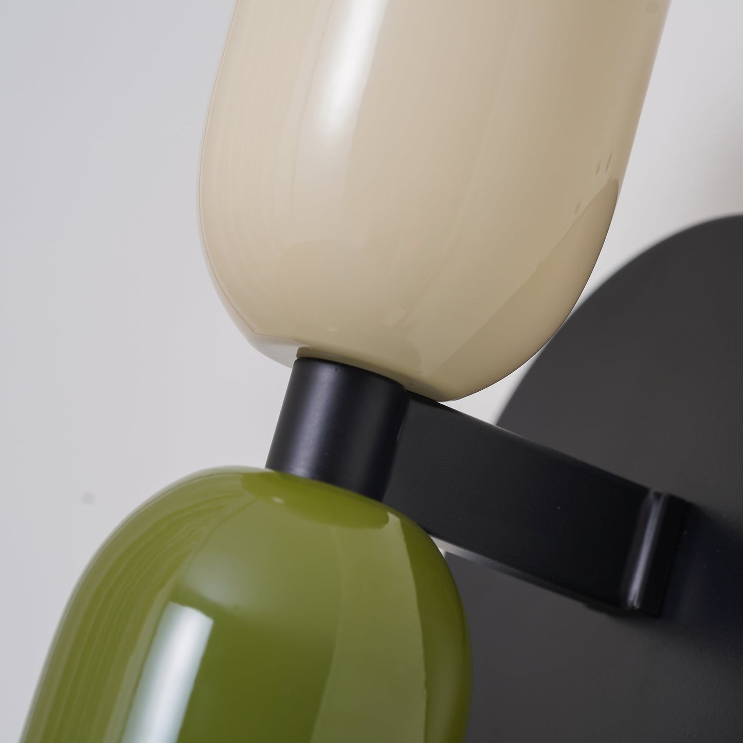 Lampada da parete colorata per comodino | Lampada da parete nordica Macaron
