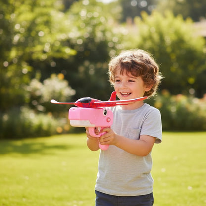 Airplane Launch Toy Catapult Glider Indoor Outdoor Fun - Image 7