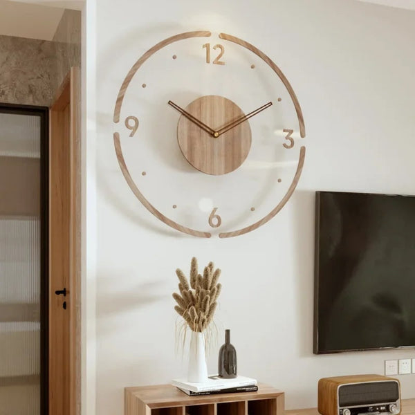Analog Clock Modern Wall Clock Vintage Decorative - Image 5