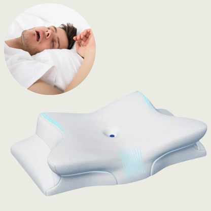 Travesseiro Anti Ronco Suporte Cervical Pescoço Auxiliar Posição Dormir