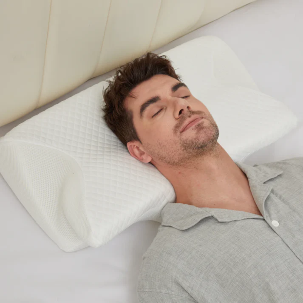 Travesseiro Anti Ronco Suporte Cervical Pescoço Auxiliar Posição Dormir