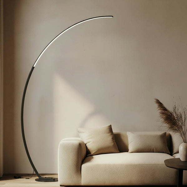 Arc Floor Lamp Modern LED Adjustable Reading Light - Image 1