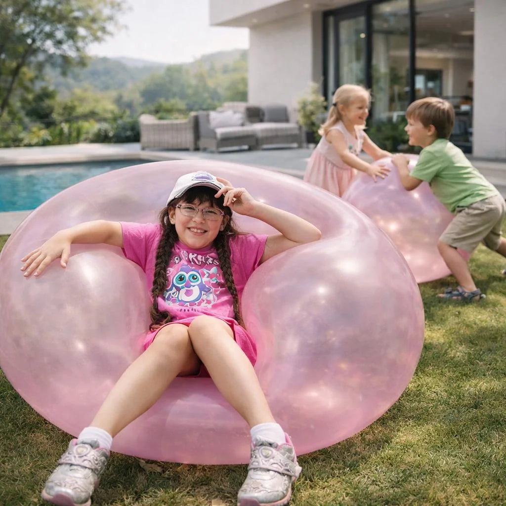 Aufblasbarer Ball Großes Outdoor-Spielzeug für Kinder Robuster TPR-Spielball