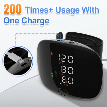 Automatic Blood Pressure Monitor Wrist Digital - Image 6