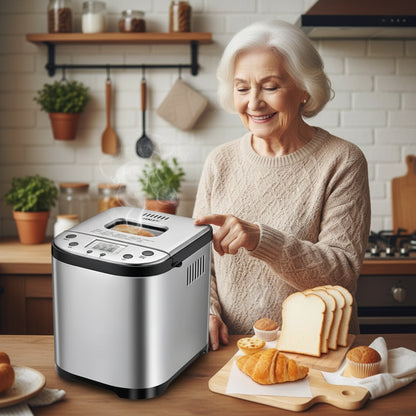 Automatic Bread Maker Kitchen Appliance Digital Control - Image 6