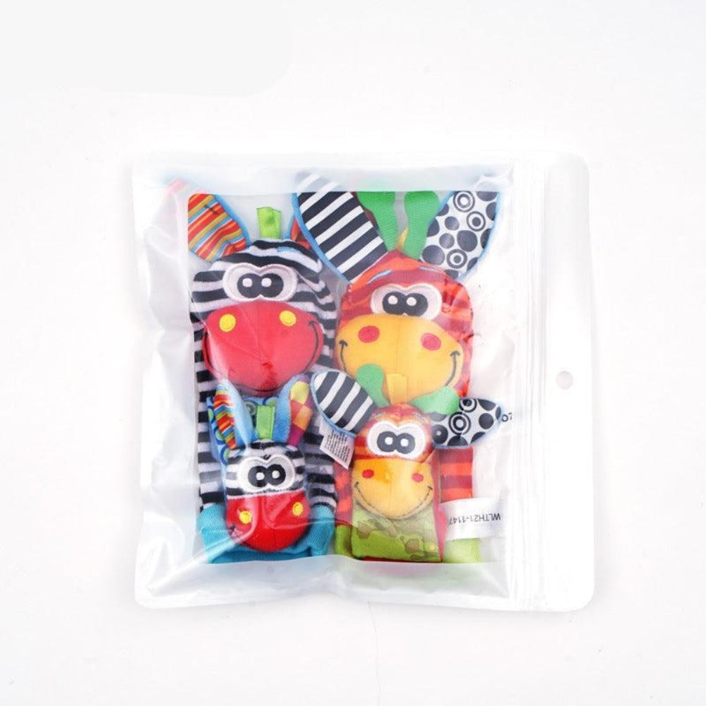 Baby Sensory Socks Bracelet Developmental Playtime Fun - Image 9