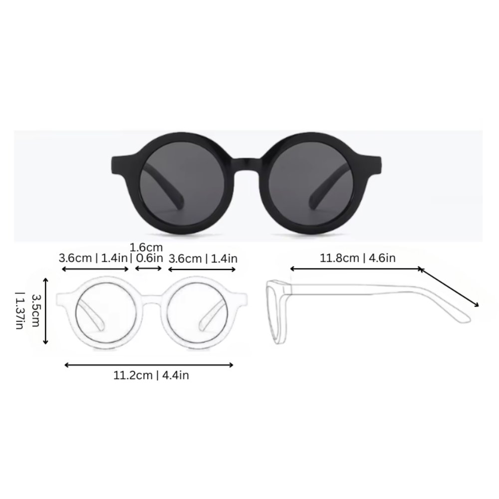 Baby Sunglasses Infant Shades Polarized Wraparound Lens - Image 2