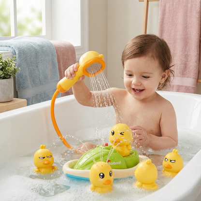 Bath Water Toys Interactive Playset Fun Infants - Image 1